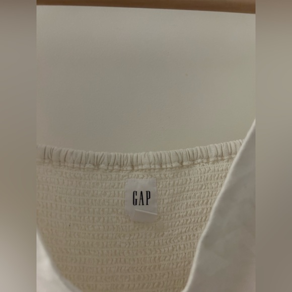 GAP CREAM LINEN DRESS - Picture 4 of 5